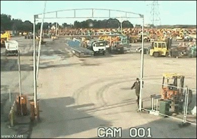 Хэдшот от шлагбаума