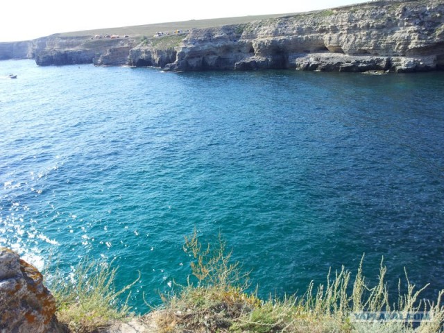 Мыс Тарханкут - самая западная точка Крыма.