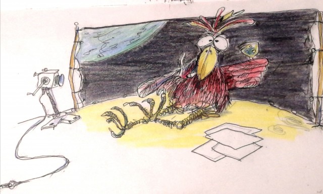 Луна и Кочет