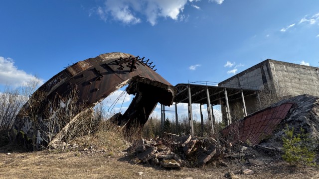 Заброшенная испытательная площадка подмосковного "космодрома"