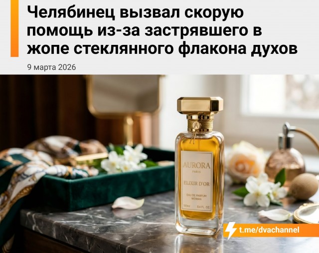 В Челябинске мужик на 8 марта подарил даме духи, а она их отвергла