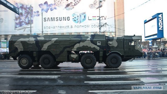 Первый тренировочный парад на Красной Площади