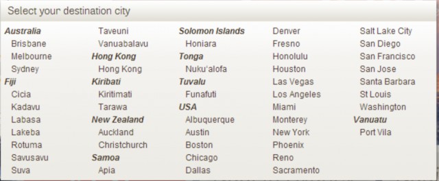 Океания: Фиджи и Тувалу