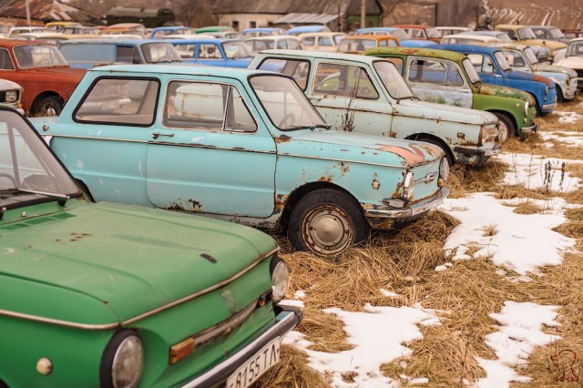 "Очень ретро" авто-музей в Черноусово