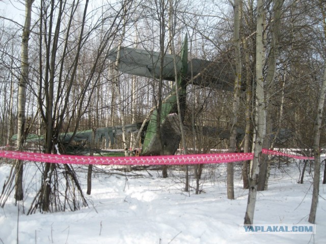 Вынужденная посадка АН-2 в г. Рыбинск