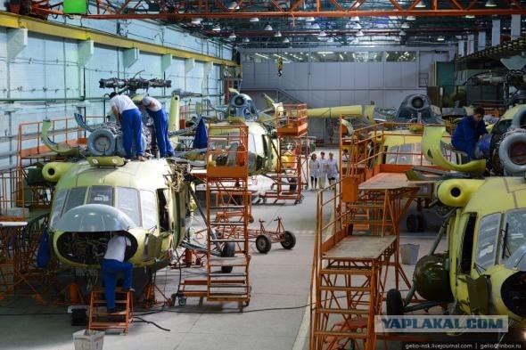 Репортаж с Казанского вертолётного завода