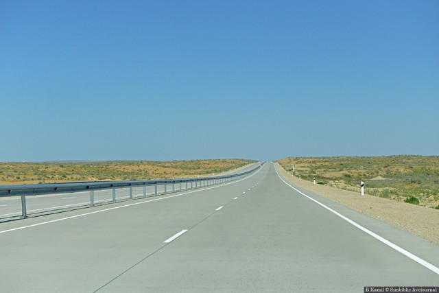 Как строят новые дороги в Узбекистане