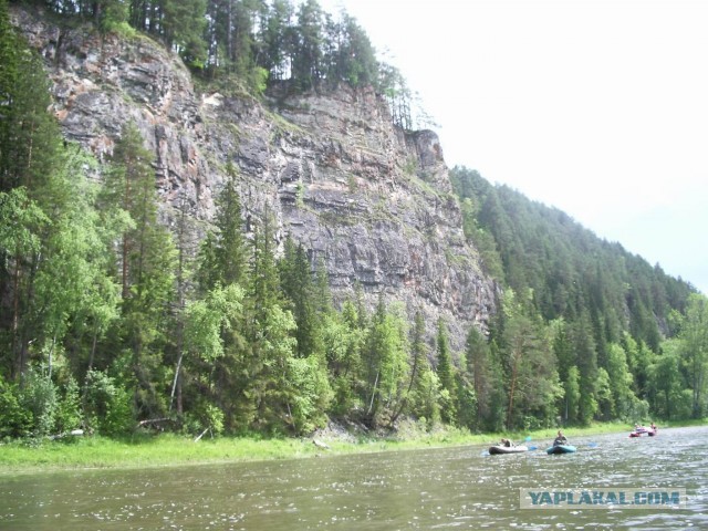 Сплав по Инзеру, Башкирия, 2008 г.