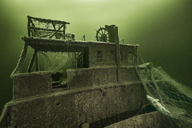 Впечатляющие фотографии кораблей на дне Балтийского моря