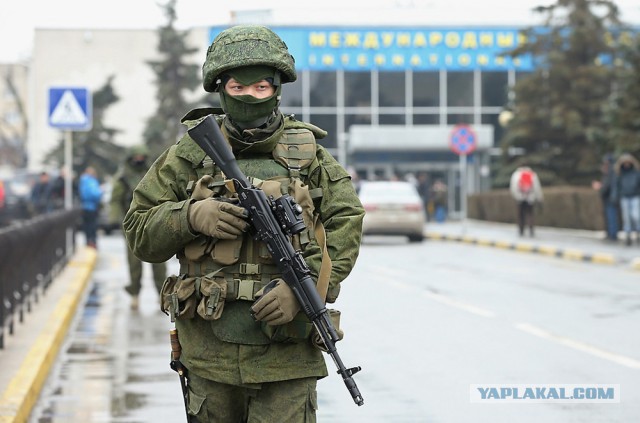 Вежливые зеленые человеки в Крыму