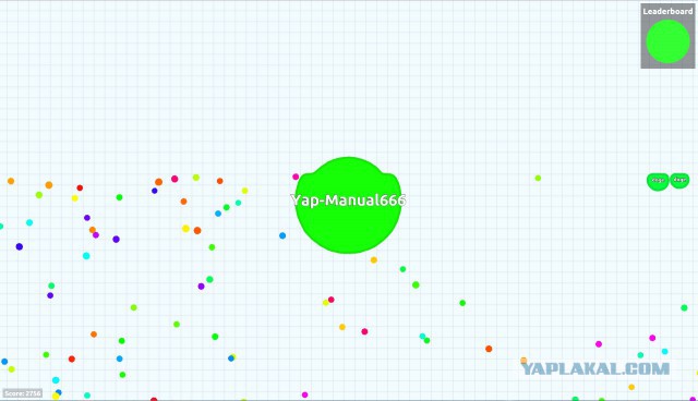 Симулятор жизни: agar.io