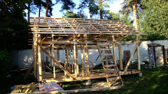 Бюджетная дача своими руками