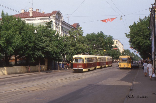 Советские трамваи. Сборник ретро-фото.1985