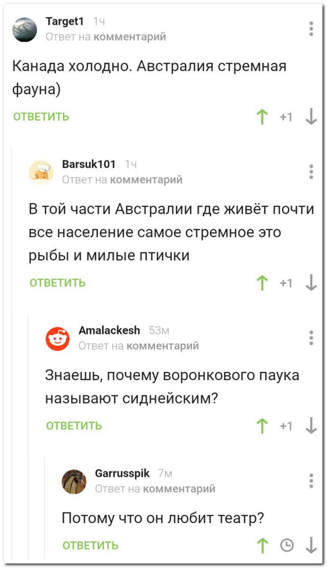 Прикольные комментарии и высказывания из Сети