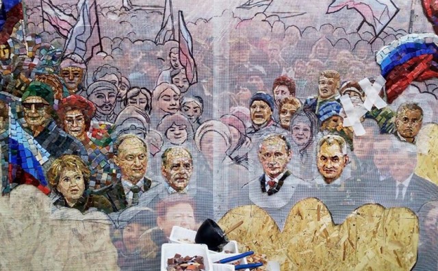 Песков сообщил о реакции Путина на мозаику с ним в храме Минобороны