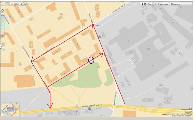 Ехал, падал и бежал