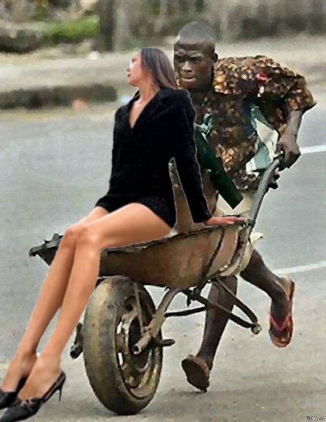 Что у неё с ногами?