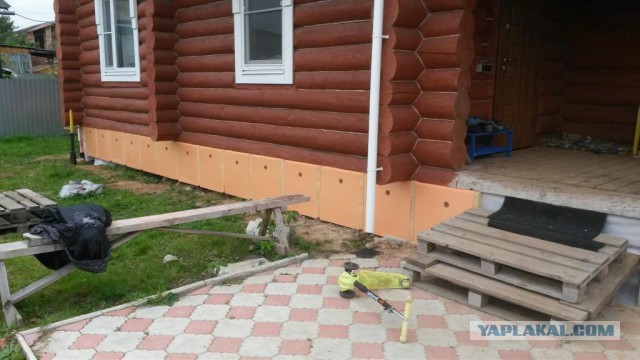 Утепление свайного фундамента своими руками