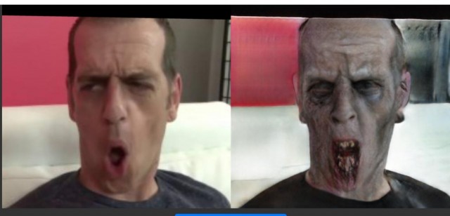 Make Me A Zombie! Нейросеть превратит Вас в зомби