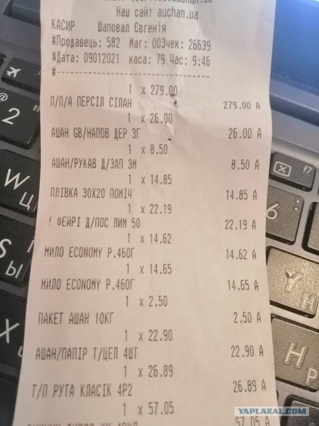 Что можно купить в Украине на 7800 рублей