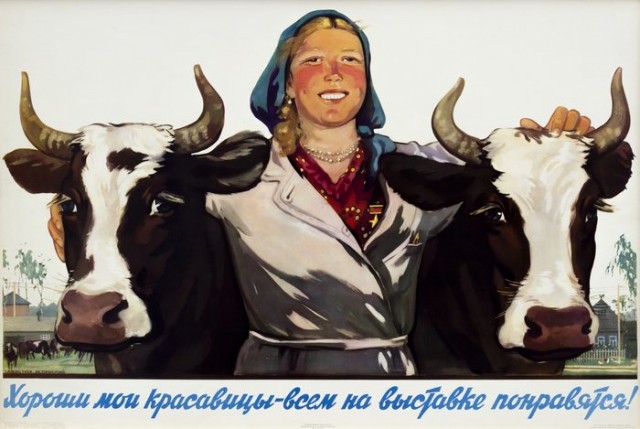 Идеальная советская женщина (и не только) в иллюстрациях Натальи Ершовой
