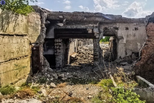 Самый большой за всю историю РВСН взорванный шахтный ракетный комплекс "Десна-В"