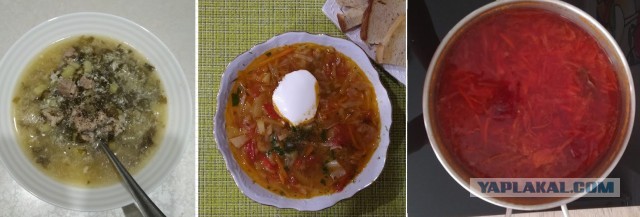 Кто какие супы готовит дома?