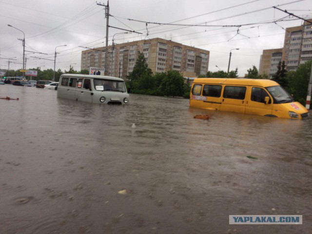 Ульяновск уходит под воду