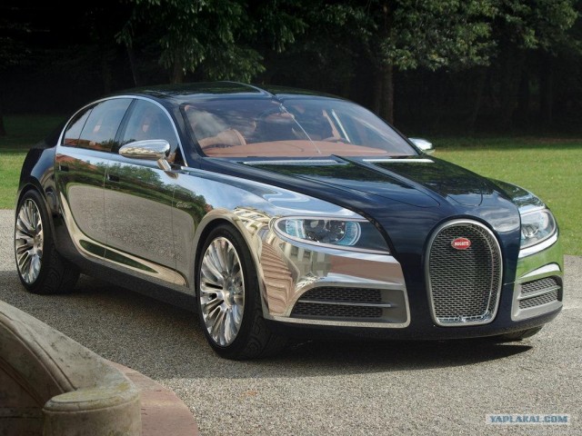 Bugatti - теперь четыре двери...