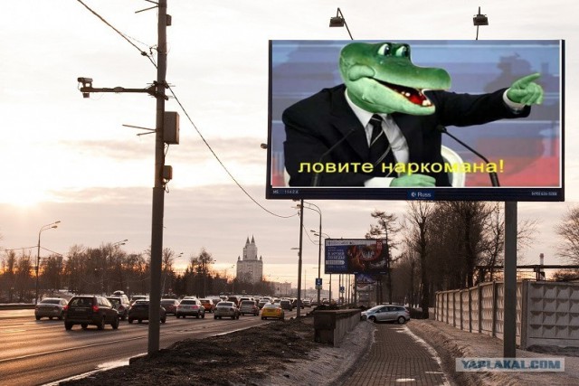 Тут по сети гуляет билборд некой Асии, на котором она обращается к Басте с просьбой послушать ее песни.