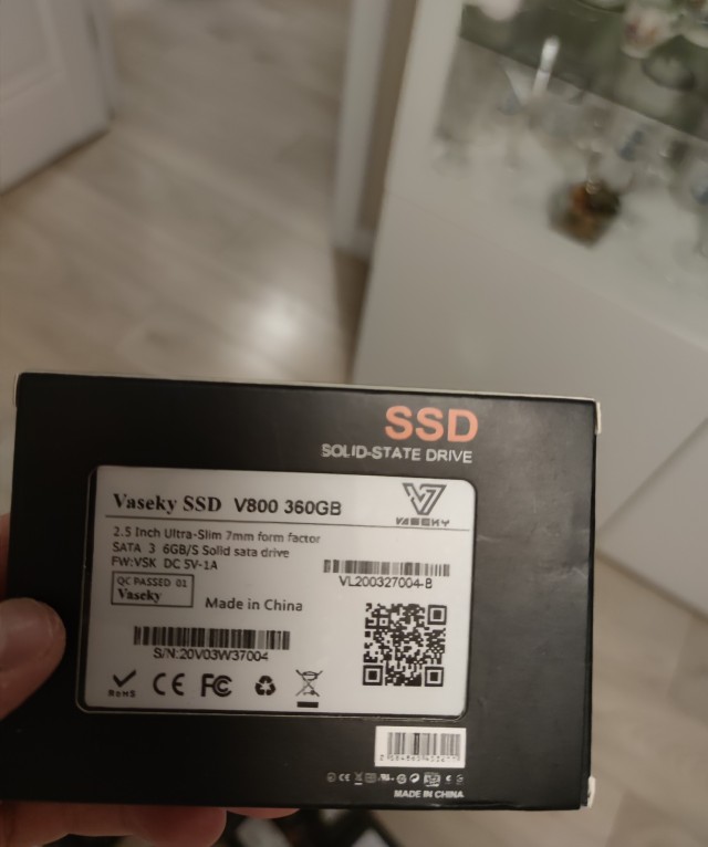 Новые SSD диски 360gb