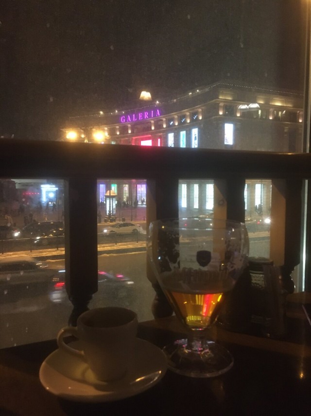Зато в центре Питера