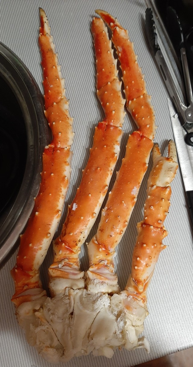 Я никогда не ел мясо краба