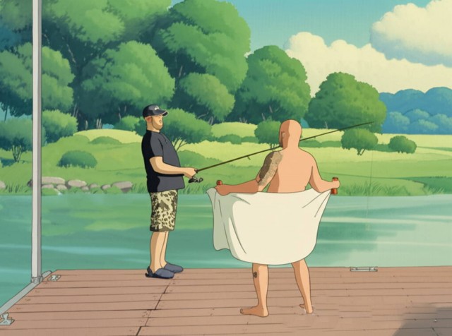 Однажды на ЯПе. Фотожаба ИИ.