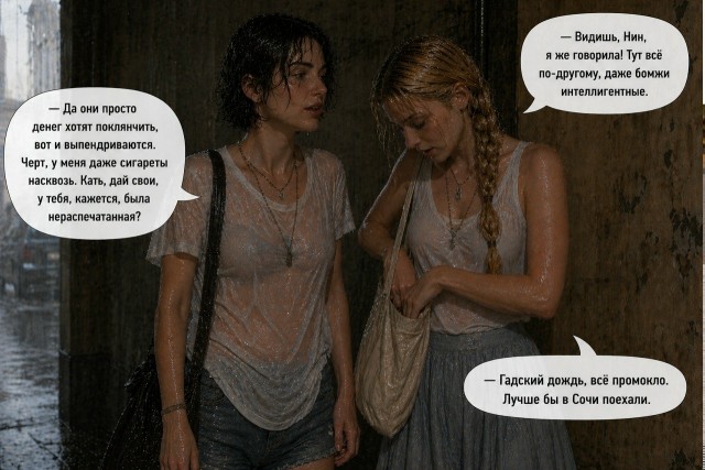 Комикс про стереотипный Питер