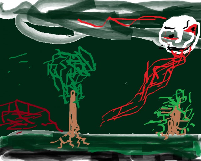 Что можно нарисовать в paint-е за полчаса...