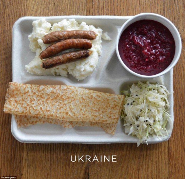 Школьные обеды с разных уголков планеты