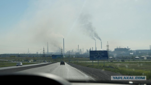 Съездили на рыбалку в Казахстан
