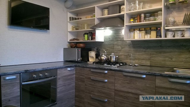Кухня, ванная комната и балкон своими руками