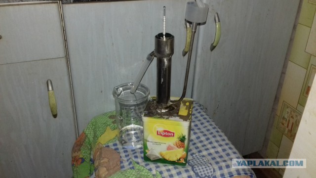 Самогонный аппарат из кастрюли и дистиллятора
