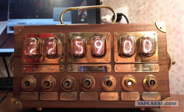 Nixie clock: ламповые часы на индикаторах ИН-14 RGB
