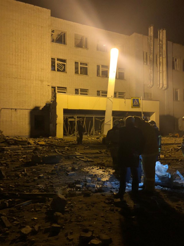 Очевидцы сообщают о сильном взрыве под Петербургом