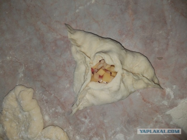 Эчпочмак с горящим щаем!