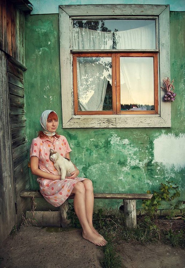 Девушки. Сельская тема