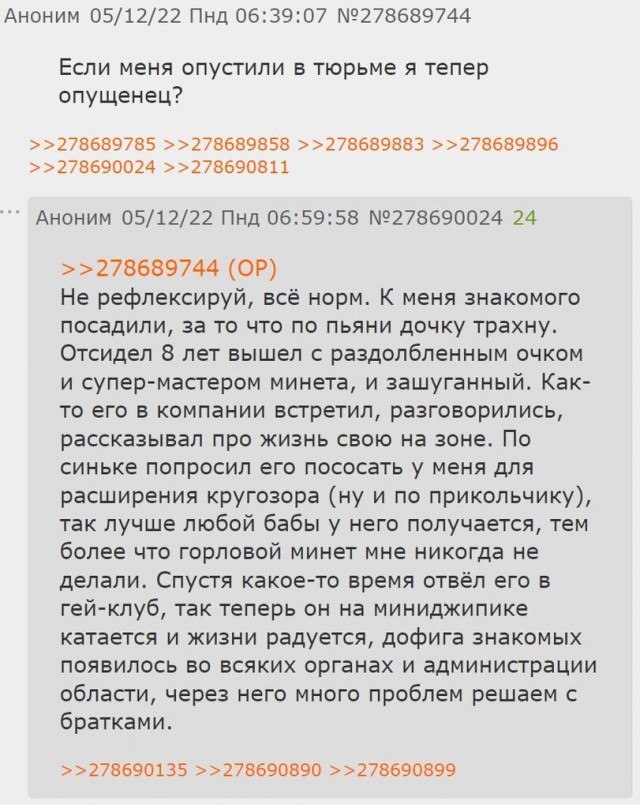 СПЧ предупредили, что осужденный на 3 года трансгендер Хилми Форкс, скорее всего попадет в касту "петухов"