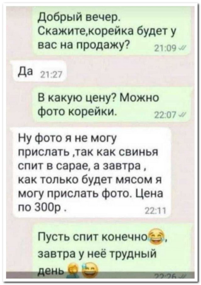 Забавные комментарии из социальных сетей (19.02.24)