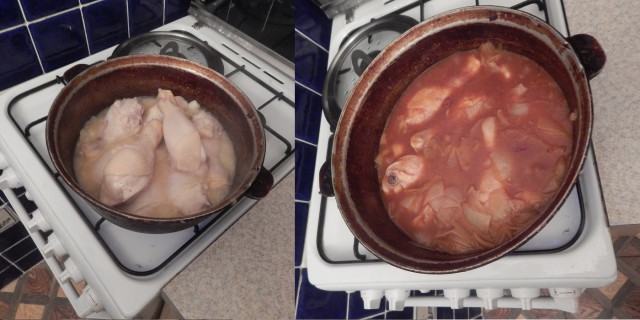 Куриный соус.