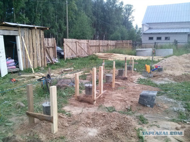 Дом за месяц и 5 дней