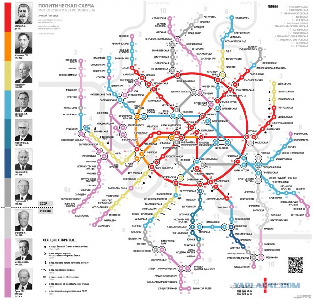 15 самых сложных схем метрополитена на нашей планете
