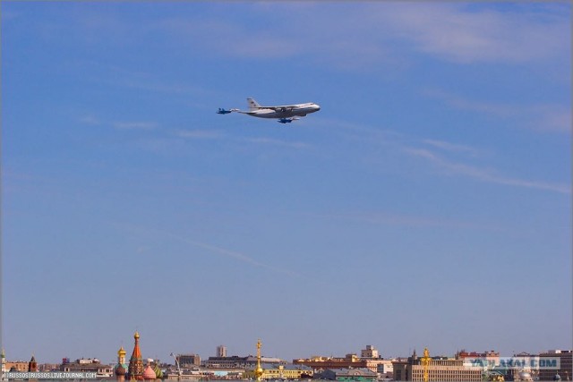 Авиапарад над Москвой